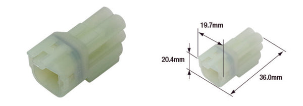 Conector feminin impermeabil TouMax 090 (FRSH) -4-POLE-ETP-107