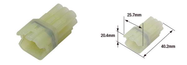 Conector feminin impermeabil TouMax 090 (FRSH) -6-pole-ETP-109