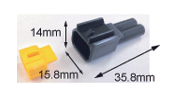 Conector masculin impermeabil Tourmax 090 (FRW) -2-pole-ETP-57