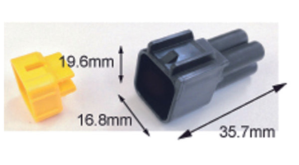 Conector masculin impermeabil TouMax 090 (FRW) -4-pole-ETP-59