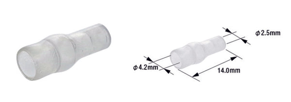 Tourmax male terminal sleeve Universal Bullet-100-Pack-ETP-03