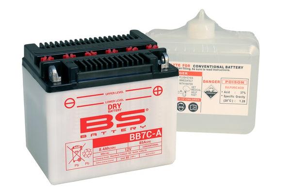BATERIE BS Performanță ridicată cu Acid Pack - BB7C -A