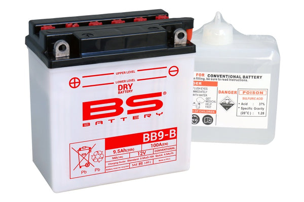 BATERIE BS Performanță ridicată cu Acid Pack - BB9 -B