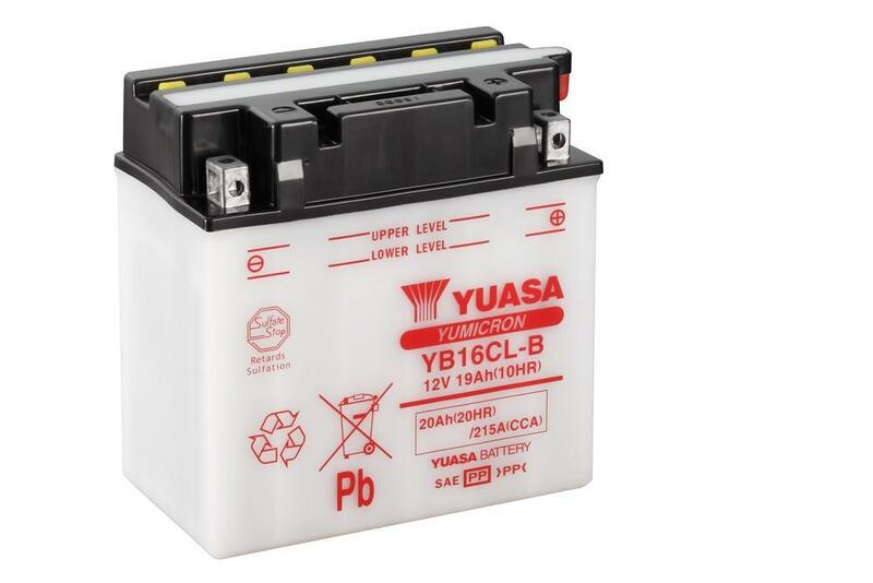 Baterie Yuasa convențională fără pachet acid - YB16CL -B