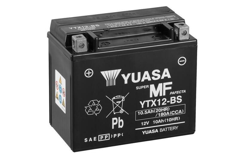 Întreținerea bateriei Yuasa fără pachet acid - YTX12 -B