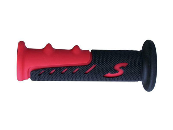 Bihr Street Color Grips ergonomicl35-658 roșu