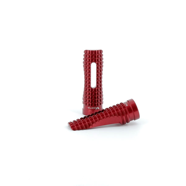 V PARTS Evo 2 Foot Pegs Red 050000700.NG40 