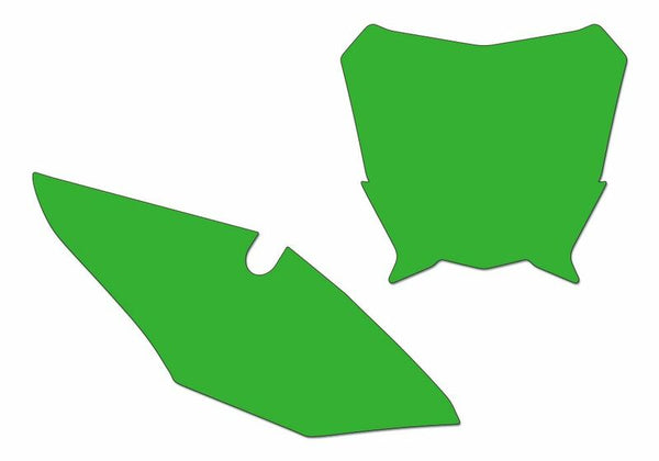 Autocolante cu placă Blackbird Green Honda CRF450R 3141/000008