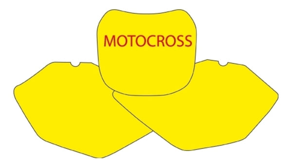 Autocolante cu placă neagră albastru Yamaha YZ85 3212/000007