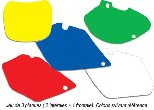 Autocolante cu placă neagră Green KTM EXC/EXC-F 3526/000008