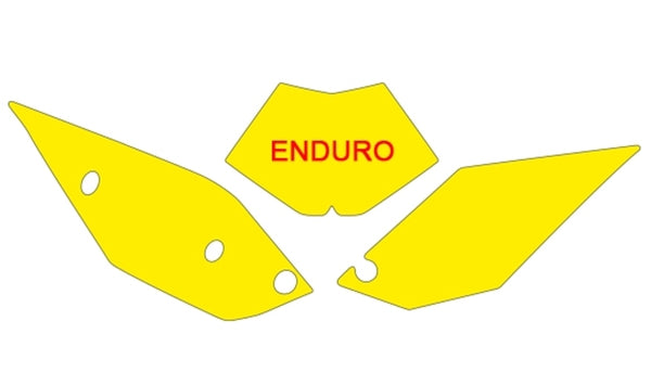 Autocolante cu placă Blackbird Red Beta RR 3B03/000009