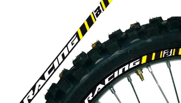 Blackbird Wheel Graphic Stickers Galben Universal 5081/40