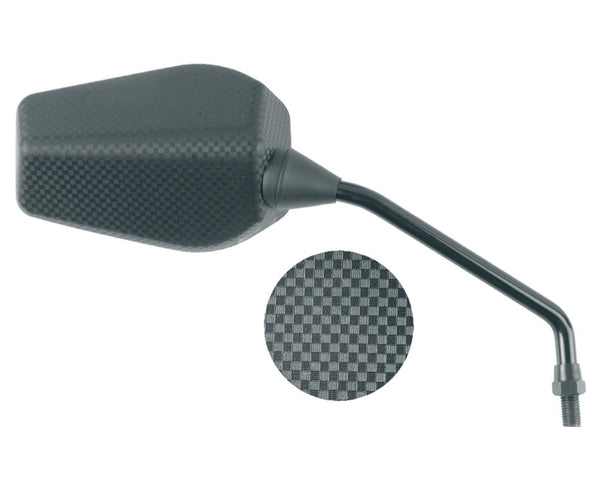 Vicma Right Mirror OEM - Black Derbi GP1 50 (1PC) E295D