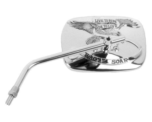 V Parts Eagle Spirit Mirror Universal - Chrome (1PC) E341