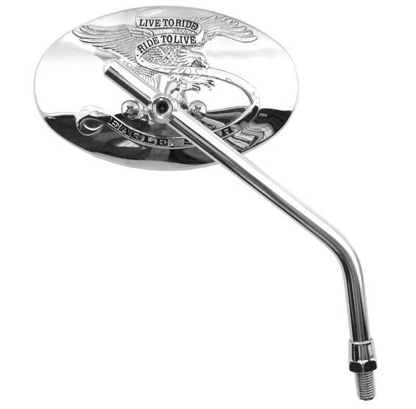 V Parts Mirror Universal - Chrome (1PC) E342