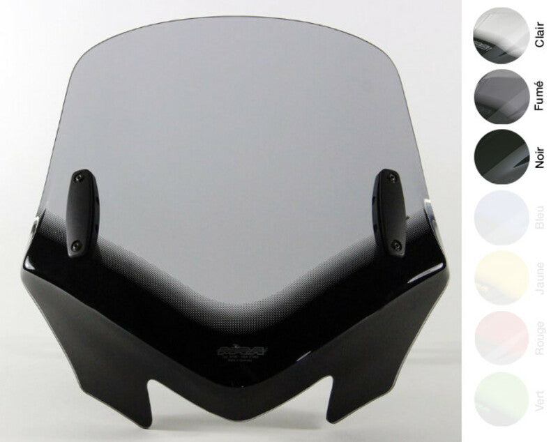 MRA V -FLOW SCREEN "Z" WINDSHIELD - Cu spoiler negru 4025066144259