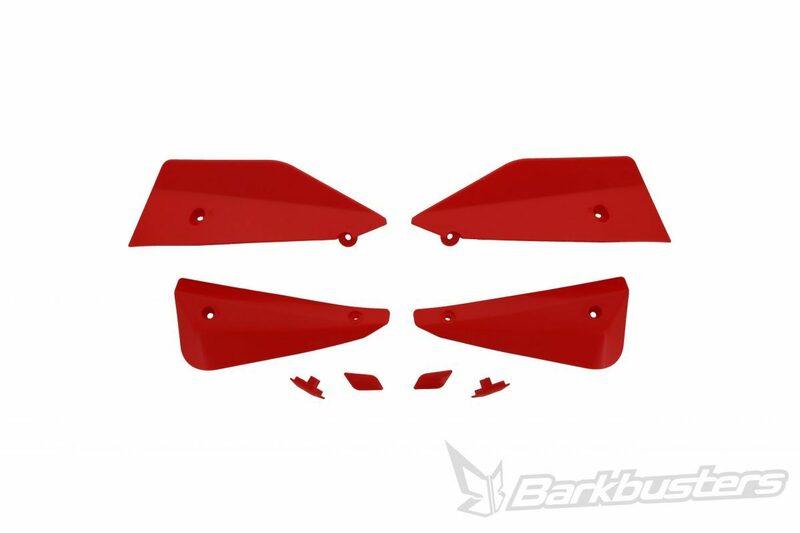 Barkbusters Saber Deflector set-roșu B-084-RD