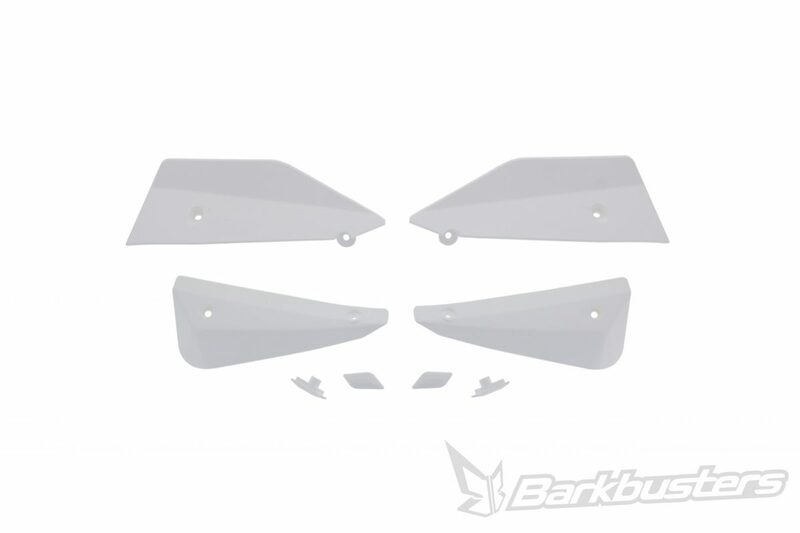 Barkbusters Saber Deflector Set-White B-084-WH