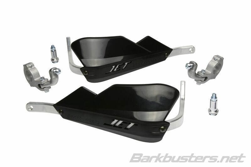 Barkbusters Jet Handguard Set în două puncte Muntele Black Jet-002-02-BK conic