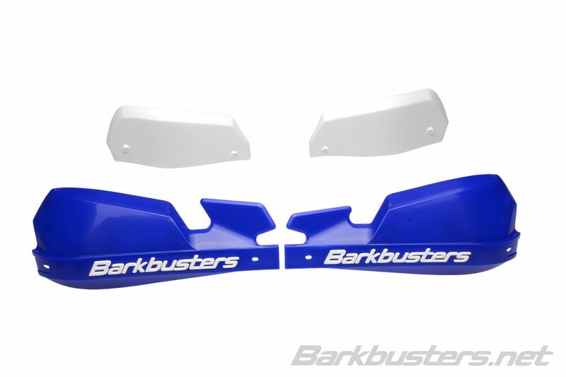 Barkbusters VPS MX Set de plastic de mână doar defect albastru/alb VPS-003-01-BU