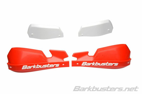 Barkbusters VPS MX Handguard Plastic Set Only Red/White Deflector VPS-003-01 RD