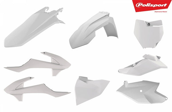 Poliția Port Plastic Kit White KTM SX85 90761