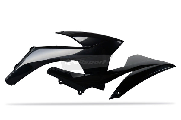 Radiatorul Policeport acoperă Black KTM 8417400003