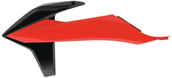 Radiatorul Policeport acoperă negru/neon portocaliu KTM SX/SX-F 84221007