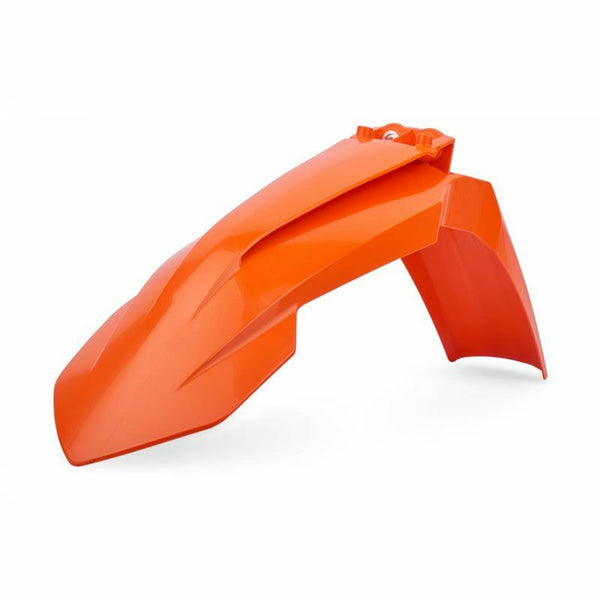 Police Port Front Fender Neon Orange KTM 8574200006