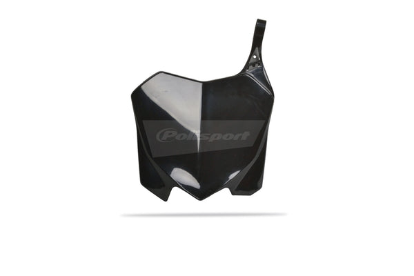 Placă de front de poliție Placă Black Honda CRF250R/CRF450R 86567002