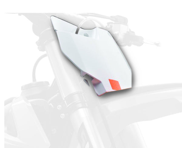POLTUL POLTIE PLATE PLATEA NUMĂRULUI WHITE KTM SX85 8666200001