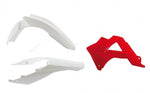 Racetech Plastic Kit-Oem Gaz alb/roșu EC125/250/300/450 FSR R-KIT GAS-OEM-404