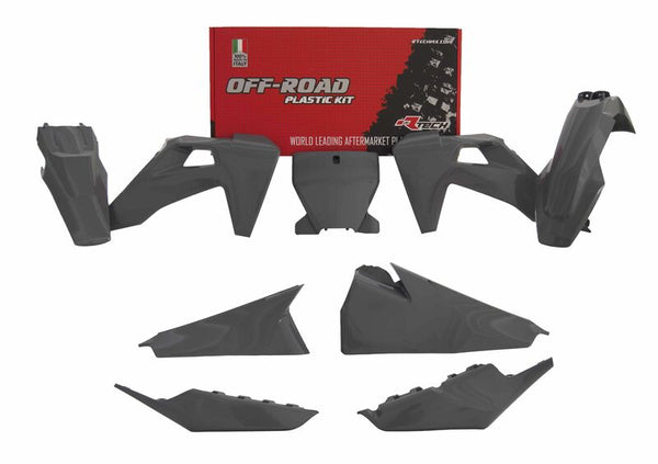 Racetech Plastic Kit Quantum Grey Husqvarna R-Kitsq-GR0-599