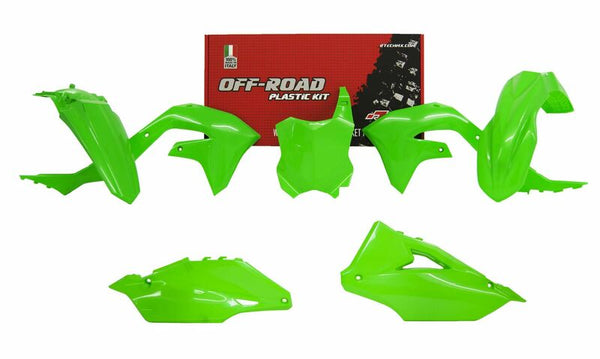 Kit de plastic Racetech Neon Green Kawasaki KX450F R-KITKXF-VF0-599