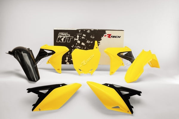 Racetech Plastic Kit OEM Color (14-16) Galben/Negru Suzuki RM-Z250 R-Kitrmz-OEM-511