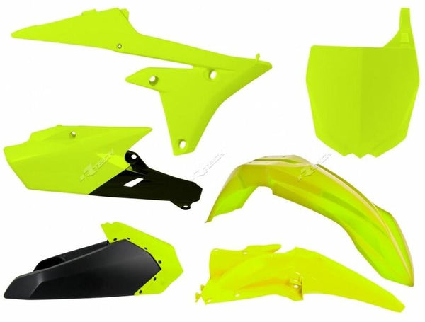 Racetech Plastic Kit Neon Yellow/Negru Yamaha YZ250F/450F R-KITYZF-GF0-614