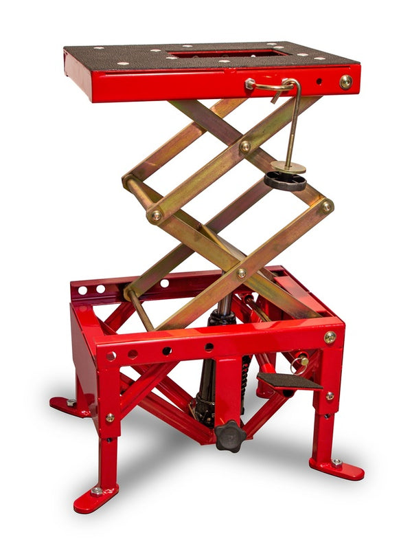 BIHR HIDRAULIC MX LIFT STAND RED (roți nu sunt incluse) ST-SMI2091-2T-RED