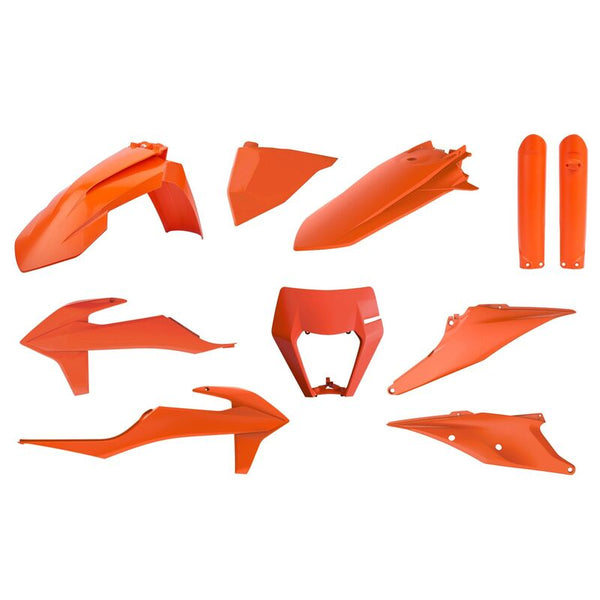 Poliție Port Plastic Kit Orange KTM 91041