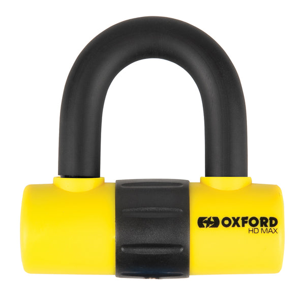 Oxford HD MAX DISC BLAK LOCK - Ø14mm Galben