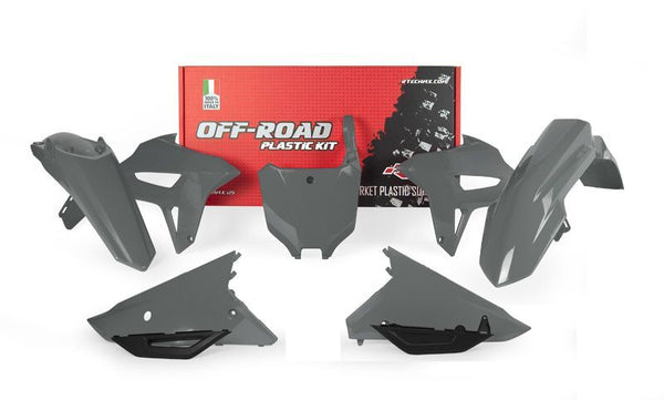 Racetech Plastic Kit-Quantum Gray to the Honda CRF450R R-Kitcrf-Gr0-521