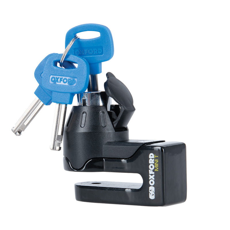 Oxford Mini T Lock Lock - Black LK292