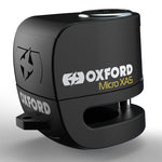 Oxford Micro XA5 Alarm DISC Lock - Black LK214