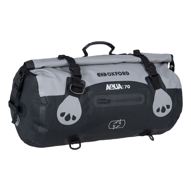 Oxford Aqua T-70 Roll Bag Grey/Black 70L OL483