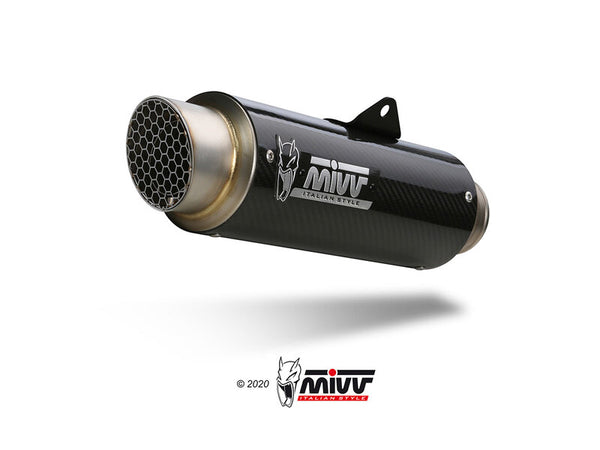MIVV GP PRO Sistem complet de evacuare-carbon/oțel inoxidabil Yamaha MT-09/SP/FZ-09 Y.066.L2P