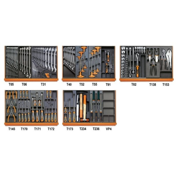 Beta Assortment of 161 Tools - Universal USE 059081136
