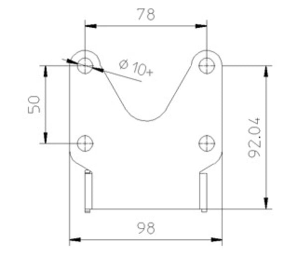 Highsider Universal Holder - Tip 1 282-001