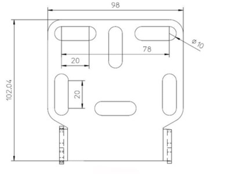 Highsider Universal Holder - Tip 2 282-002