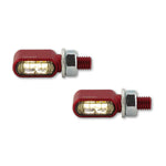 Highsider CNC 2in1 Indicator LED/Poziție Light Little Bronx, roșu, nuanțat, aprobat E, (pereche) 204-2872