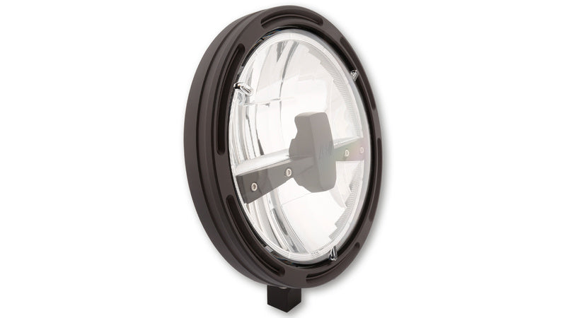 Highsider 7 "LED Main Far Frame-R1 Tip3, Negru, Montare de jos 223-253