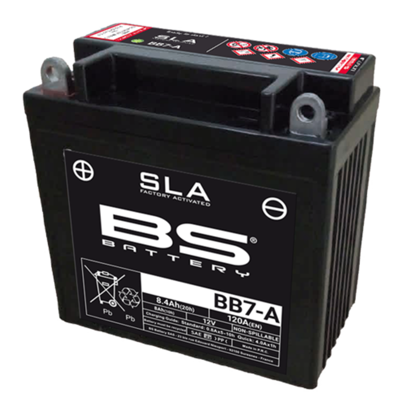 BS Battery Battery Conventional With Acid Pack - BB7 -A